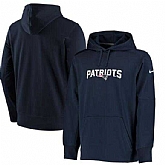 Men's New England Patriots Nike Circuit Wordmark Essential Performance Pullover Hoodie Navy FengYun,baseball caps,new era cap wholesale,wholesale hats